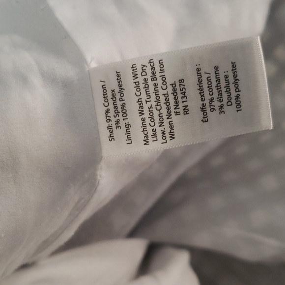 Vineyard Vines black and white plaid ruffle off shoulders tunic mini dress XXS - Picture 5 of 6